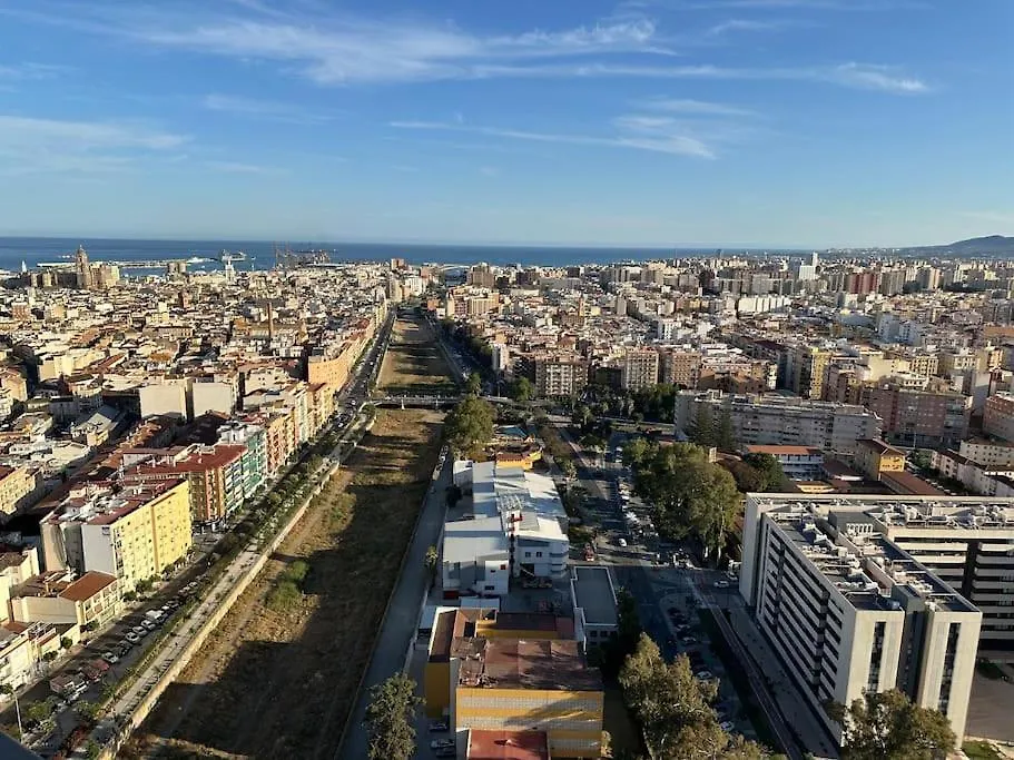 Modern 2 Bed Apartment 23 Floor Urban Sky Malaga Spain