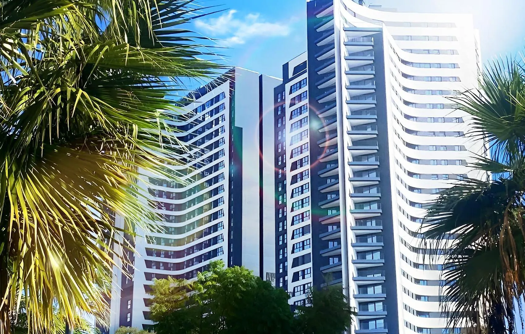 Modern 2 Bed Apartment 23 Floor Urban Sky Malaga