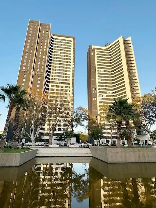 Modern 2 Bed Apartment 23 Floor Urban Sky Malaga 0*,